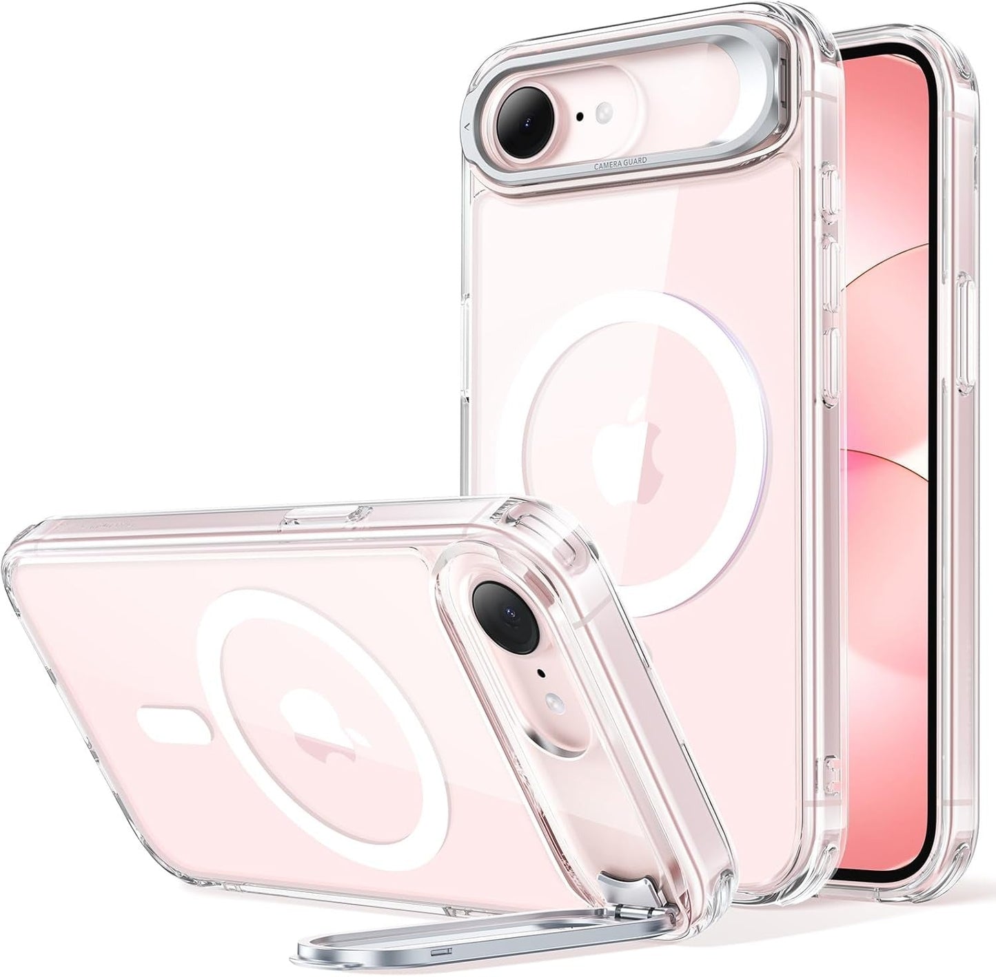 ESR for iPhone 17 Pro Max Case withStash Stand, Compatible with MagSafe,Military-Grade Drop Protection foriPhone 17 Pro Max Phone Case, Scratch-Resistant Back Cover